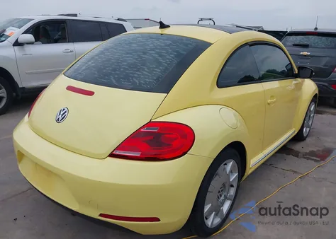2013 Volkswagen Beetle 2.5L из США, поврежденный, VIN 3VWHX7AT7DM604449